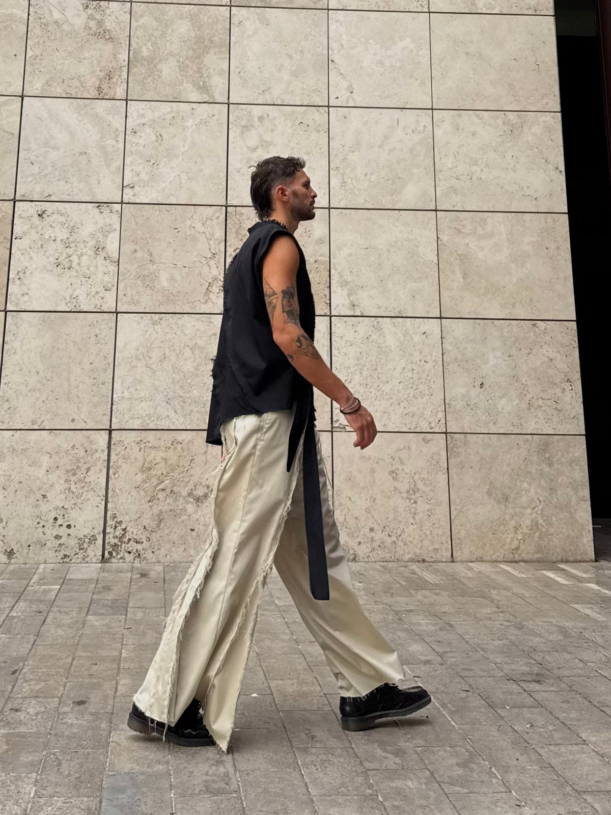 AIDAN- pantalone 100% cotone