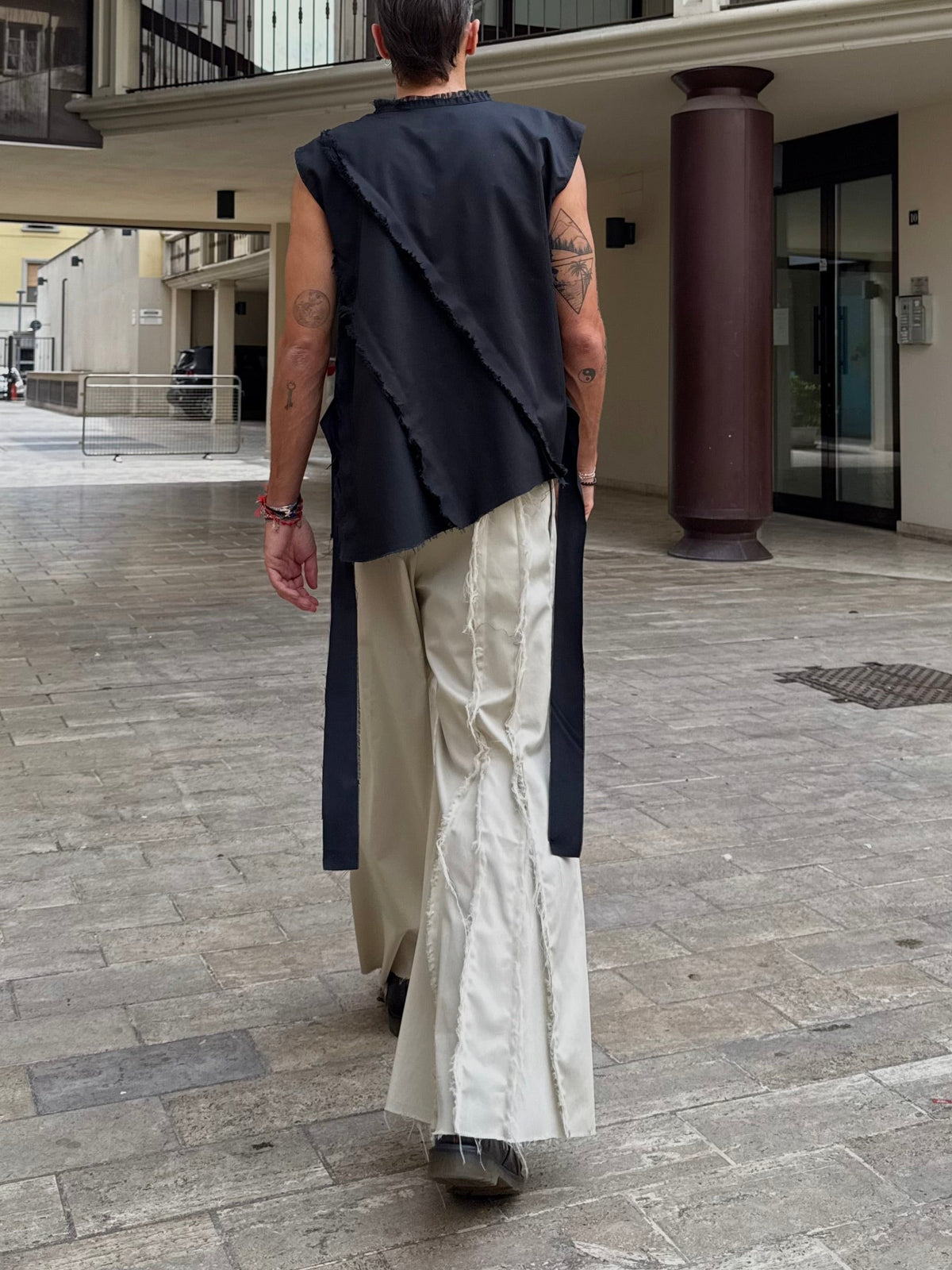 AIDAN- pantalone 100% cotone