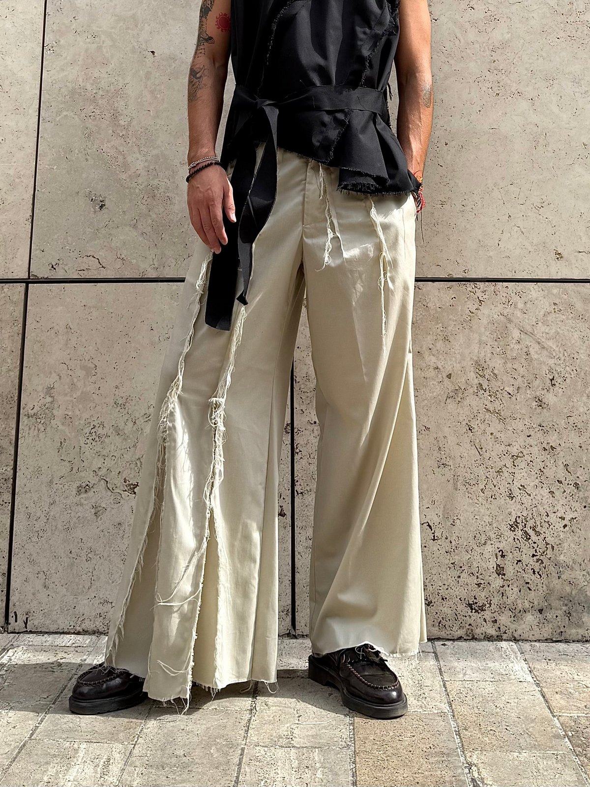 AIDAN- pantalone 100% cotone